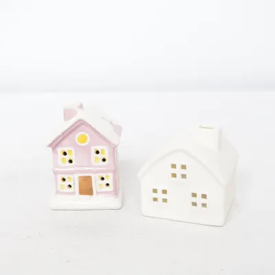 Inredningsdetalj (Rosa, Vit)