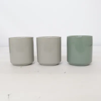 Mugg (Grå, Grön) från Stelton