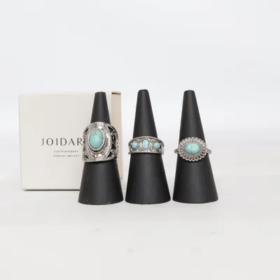 Ring (Sølv, Turkis) fra Joidart Ukendt metal