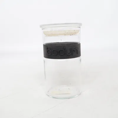 Spice jar (Transparent, Black) from Bodum
