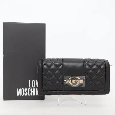 Wallet (Black) from Love Moschino