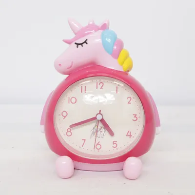 Bordsklocka (Röd, Flerfärgad) från Moretime