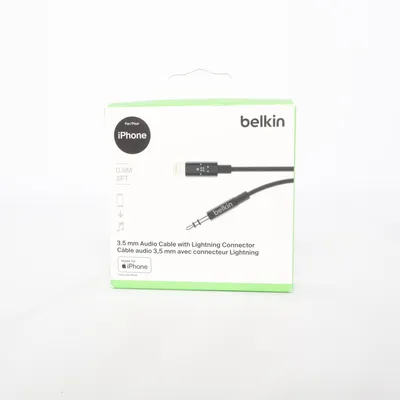 AUX cable (3.5 Mm Audio Cable With Lightning Connector) from Belkin
