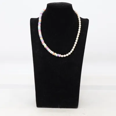 Halsband (Flerfärgad, Vit) från Safira Okänd metall