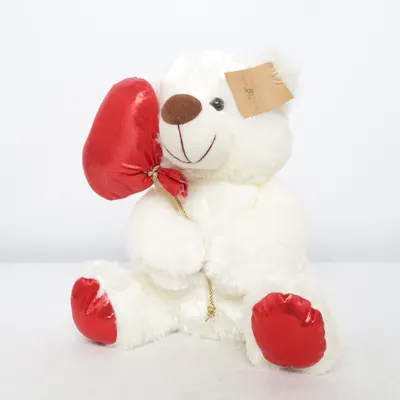 Soft toy (White, Red) from Victoria's Design House Polyester