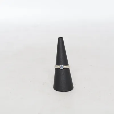 Ring (Silverfärgad, Blå) Silver