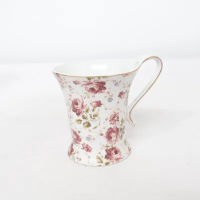 Kopp (Vit, Rosa, Grön)