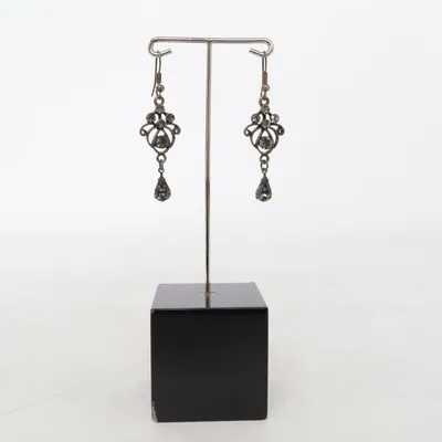 Earrings (Brown) Unknown metal