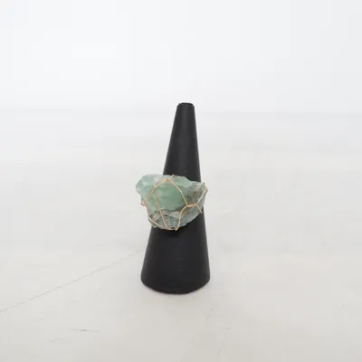 Ring (mit Edelstein neu grössenverstellbar) Unknown metal