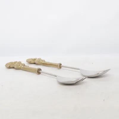 Salladsbestick (Silverfärgad, Guldfärgad)