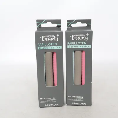 Haarrollers (Grijs, Roze, Blauw) van Rossmann
