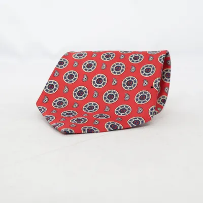 Cravate (Rouge, Bleu, Beige) de René Chagal