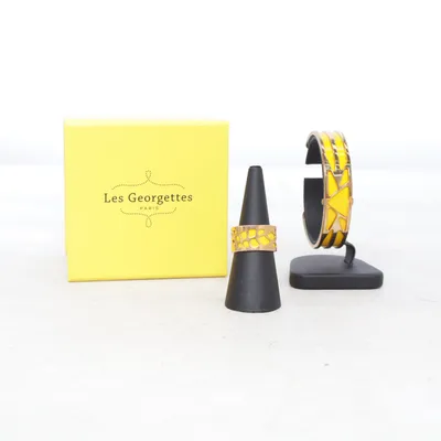Armband (Gul, Guldfärgad) från Les Georgettes Okänd metall