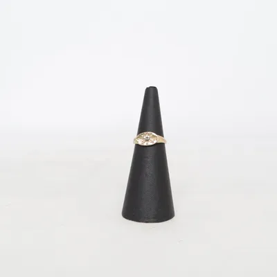 Bague (Neu!  Top Zustand!) Plaqué or