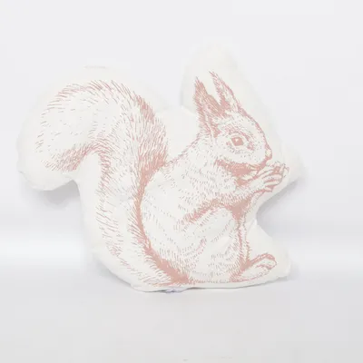 Cushion (White, Pink) from Ronald A/S Cotton, Polyester