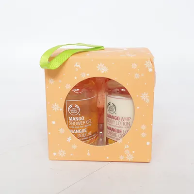 Hudplejesæt (Orange, Hvid) fra The Body Shop