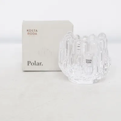 Bougeoir  (Polar Votive) de Kosta Boda
