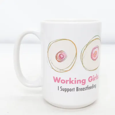 Mugg (Vit, Flerfärgad)