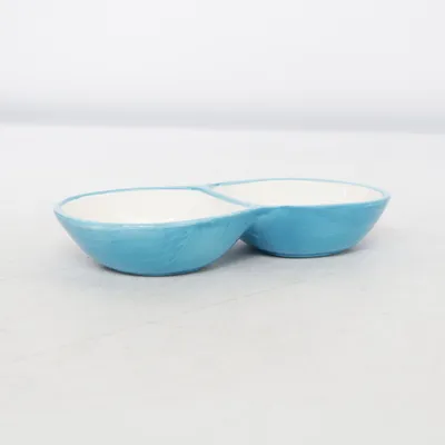 Feeding bowl (White, Multicolored)