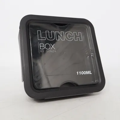 Lunchtrommel (Zwart) van Senza
