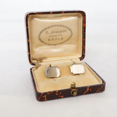 Manschettknappar (Brun) från Rae Johansson Okänd metall