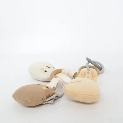 Bebisleksak (Beige, Brun, Grå) från Konges Sløjd Ekologisk bomull, Polyester