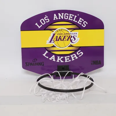 Basketball hoop (Purple, Yellow, Multicolored) from NBA