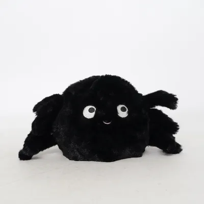 Peluche (Noir, Orange) de Home Polyester
