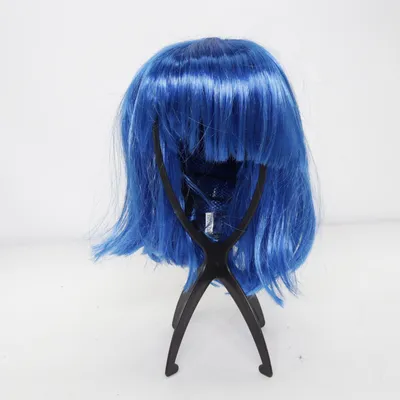 Pruik (Blauw) van Girly