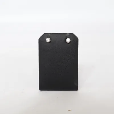 Örhängen (Silverfärgad) Okänd metall