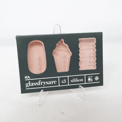 Glassformar (Rosa) från ICA