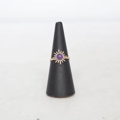 Ring (Gold, Blue) Unknown metal