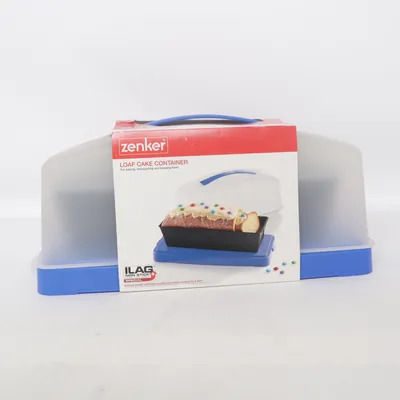 Lunch box (Blue, Transparent) from Zenker