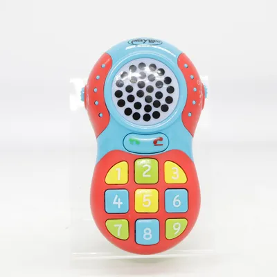 Leksakstelefon (Grön, Röd, Blå) från Playgro