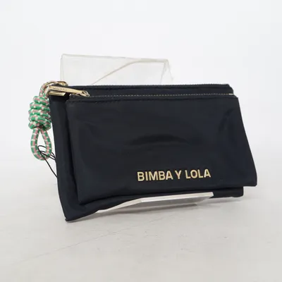 Wallet (Blue) from Bimba y Lola Polyester, Polyurethane