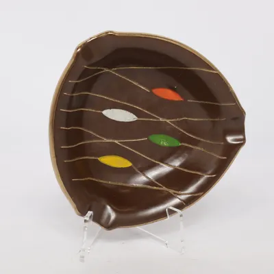 Ashtray (Brown, Multicolored) from Germany