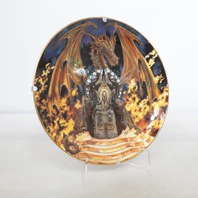 Wall plate (Dragon Fire) from Royal Doulton