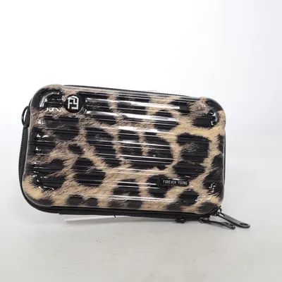 Make-up tas (Zwart, Bruin) van Forever Young