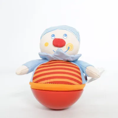 Zacht speeltje (Blauw, Meerkleurig) van Haba Katoen, Polyester
