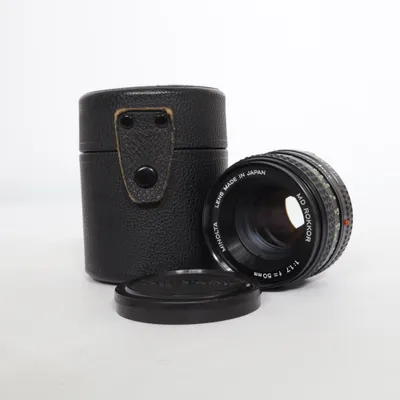 Kameraobjektiv (Sort) fra Konica