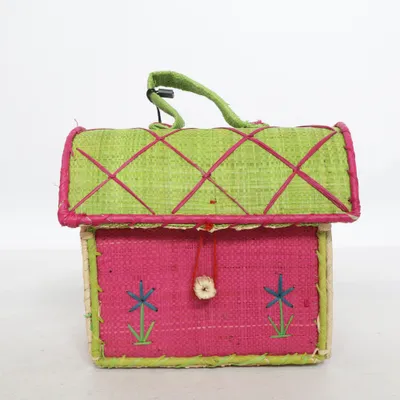 Sewing box (Green, Pink, Multicolored)
