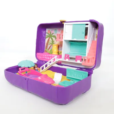 Dockskåp (Lila, Flerfärgad) från Polly Pocket