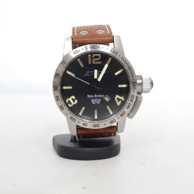 Armbåndsur (Brun, Sort, Sølv) fra Jet Set