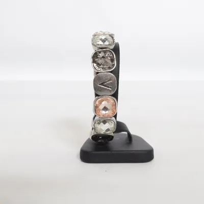 Bracelet (Silver, Pink, Multicolored) from Våga Unknown metal