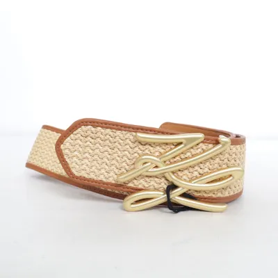 Belt (Brown) from Karl Lagerfeld Cotton, Polyurethane
