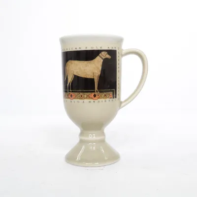 Irish coffee glas (American Folk Art)
