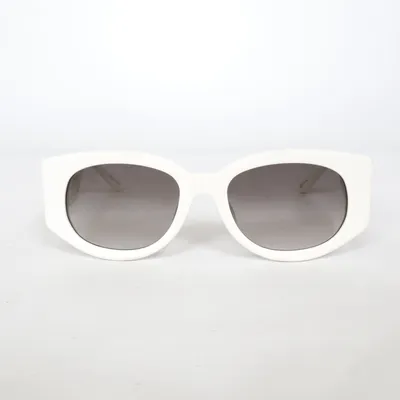 Sunglasses (White) from Linda Farrow