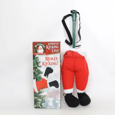 Christmas decoration (Animated Kicking Legs) from Merry Christmas