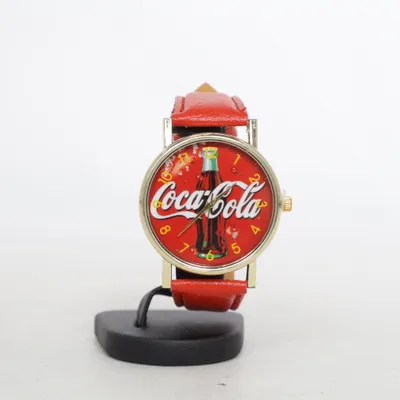 Armbanduhr (Rot) von Coca Cola