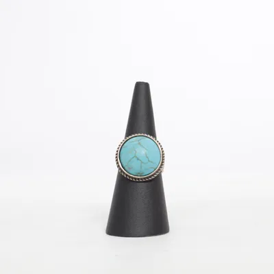 Ring (Turquoise, Zilver) Onbekend materiaal